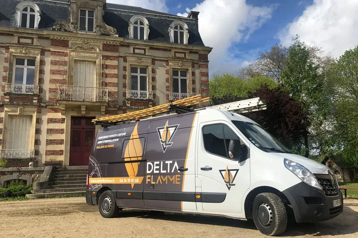 Visuel de l’entreprise Delta Flamme, ramoneur et tailleur de pierre
